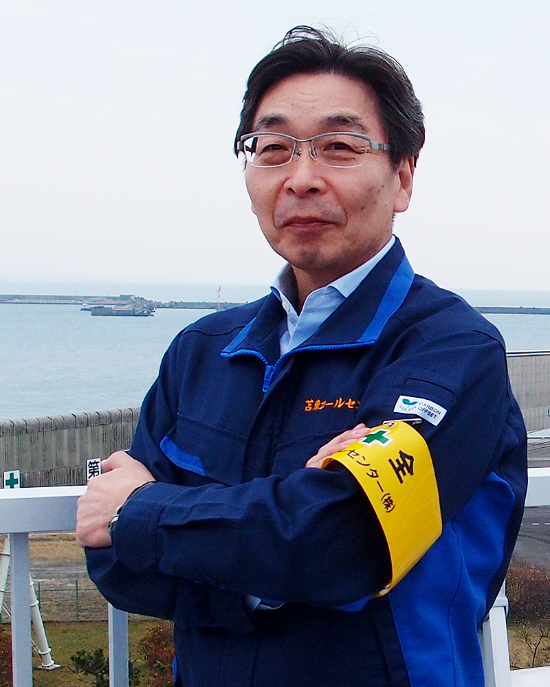 苫東コールセンター株式会社 取締役社長　鍋島 芳弘の写真